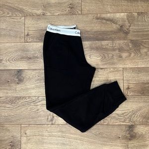 Calvin Klein Modern Cotton Sleep Joggers in Black